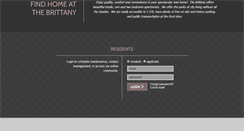 Desktop Screenshot of brittanyapartments.com